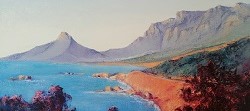 View towards Camps Bay | 2024 | Oil on Canvas | 36 x 51 cm